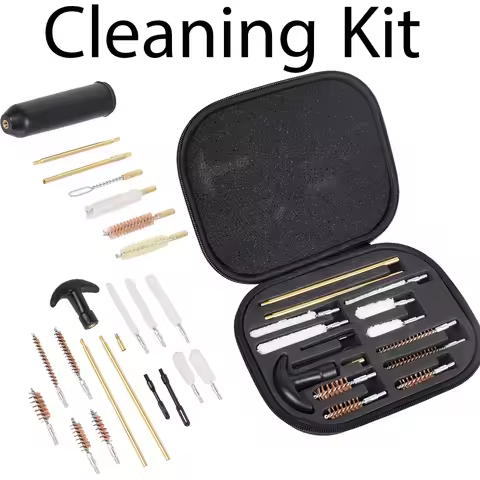Tactical 7/16 Pcs/set Gun Handgun Pistol Brass Rod 22LR .22 9mm 40 357 Caliber Barrel Cleaning Kit P