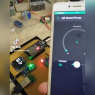 CUSTOMIZATION Arduino IoT Apps Blynk Project ESP32 Smart Pump Soil Sensor Projek RBT Tahun Akhir FYP