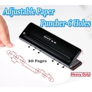 Delia | Gt 6 Holes Paper Puncher / Paper Puncher 6 Hole Punch Paper
