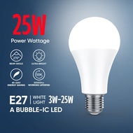 Lampu Led Light Bulb Lampu Led Siling Mentol E27 LED Bulb Downlight 5W 7W 9W 12W 15W 18W A Bulb E27