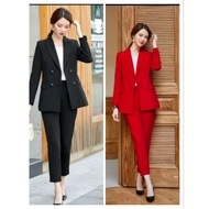 Women's Blazer Set Women's Suit and Pants Set Women's Office Blazer Set/