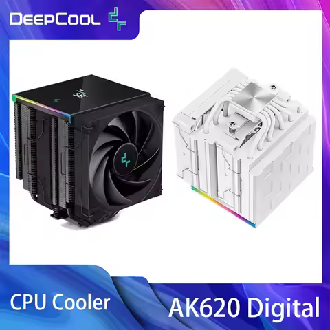 DeepCool AK620 Digital CPU Cooler 6 Heat Pipe X79 X99 Processor Cooling Radiator Air Cooler For 2011