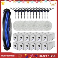 [Stock] For Ecovacs Debot N30 OMNI / N30 PRO OMNI Replacement Main Side Brush Mop Cloth Dust Bag Acc