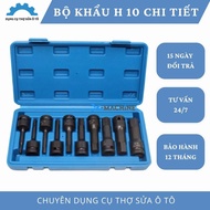 1/2 hexagon socket set includes 10 parts from H5-H19