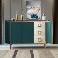 ✟Foyer Cabinet, Living Room, Foyer Marble Dining Cabinet, Italian Decorative Cabinet, Modern Minimal