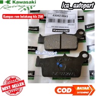 KLX 250 REAR DISCPAD KLX 250 REAR BRAKE PADS KLX 250 kawasaki