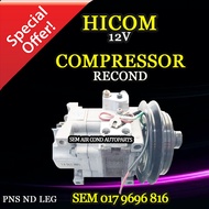 HICOM 12V PANASONIC ND LEG RECOND COMPRESSOR/ KOMPRESOR (CAR AIRCOND SYSTEM)