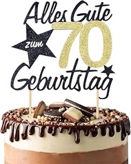 Cake Decoration 70th Birthday Man Woman 70th Birthday Happy Birthday 70th Birthday Cake Topper Cake 