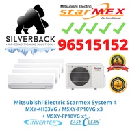 Mitsubishi Electric Starmex System 4 Aircon (5 ticks)- R32
