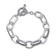 Jewelry Make a Statement With Link Chain Bracelet Designer Brand Inspired Women Valentine Christmas 