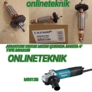 MESIN ARMATURE M9513B FOR 4" MAKITA TYPE M9513B GURINDA MACHINE