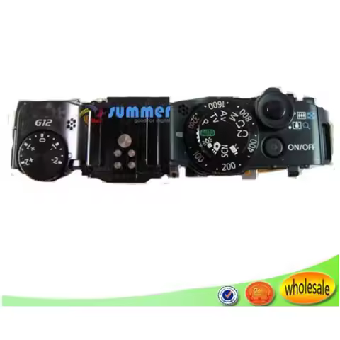 G12 Top Cover Panel Menu Dial Control Buttons For Canon G12 open unit COVER Digital Camera