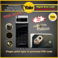 Yale YDR4110+ Fingerprint Smart Lock RIM ( FREE INSTALLATION ) selected area