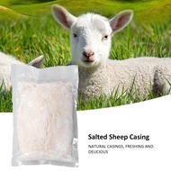 Atyhao Sausage Casings Salted Sheep Casing Sausages Casing Tube for Sausage Maker 45m Sausages Ham S