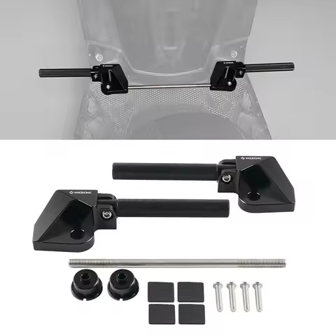 NICECNC For YAMAHA YW125/BWS ZUMA 125 2016-2021 Motorcycle Footpeg Foot Peg Footrest Extension