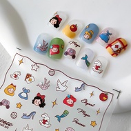 [CORAL SEA] cartoon soft cute nail sticker nail sticker nail decoration nail patch wearing nail nail