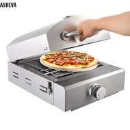 ASHEVA [In Stock] Pizza Oven, Gas Type, Two-In-One Pizza Oven, BBQ Oven-US/UK/EU