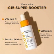 順豐包郵 PAULA‘S CHOICE Resist C15 Super Booster 20ml 寶拉珍選 C15緊緻精華液 20ml