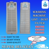 6cm x 18cm WASHING MACHINE SHARP DUST LINT WATER FILTER ESX705 ESX715 ESX805 ESX905 ESX958 ES718X ES