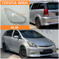 FOR TOYOTA WISH 02-04/05-08/09-15  HEADLAMP COVER  HEADLIGHT COVER  LENS HEAD LAMP COVERฝาครอบไฟหน้า / ฝาครอบไฟหน้าตรงรุ่น สำหรับ / ฝาครอบไฟหน้าสําหรับ / ฝาครอบเลนส์ไฟหน้า รถยนต์สําหรับ / เลนส์ไฟหน้า