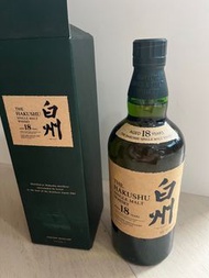 日本威士忌 Hakushu 18 years single malt whisky