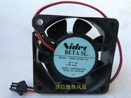 Nidec 6025 D06A-24TS5 01 24V 0.09A 60x25MM inverter fan （2023/ต้นฉบับ） power amplifire fan พัดลมระบายอากาศ