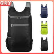 GKY 20-35L Lightweight Foldable Backpack Foldable Ultralight Outdoor Backpack Travel Backpack Men's 