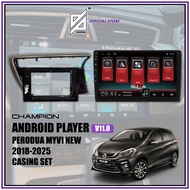 Perodua Myvi New 2018 SUMA 10" Inch Player + Casing (Set) Mirrorlink Android 9.0 GPS WITH TV CHANNEL
