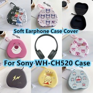 For Sony WH-CH520 Headphone Case Wear-resistant and Dirt-resistant for Sony WH CH520 Headset Earpads Storage Bag Casing Box