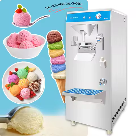 MEHEN M10E Ice Creme Machine Maker Hard Ice Cream Gelato Making Machine