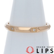 Tiffany & Co.) True Band 六鑽戒指， D淨化草本，0.06克拉（#19，寬度：約0.25公分），18K黃金，拋光，成色極佳 [二手]