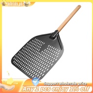 Pizza Peel,Perforated Pizza Shovel,Rectangular Pizza Turning Spatula with Detachable,For 12-Inch Piz