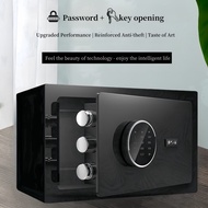 Safe Box Digital Security Safety Box Heavy Duty Safe Box Anti Theft Safe Box + Passcode + Key Passwo