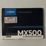 全新 美光 Crucial MX500 SATA 2.5” SSD 250GB