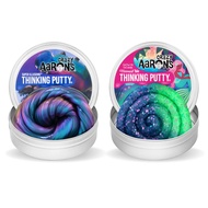 Crazy Aaron's Super Scarab Color Shifting Thinking Putty & Mermaid Tale Glow in Dark Thinking Putty 