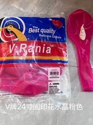 Looner V ลูกโป่งคอยาว BSA ทรงการ์ตูน 32 นิ้ว สีคริสตัล ลูกโป่งงานฉลอง วัสดุยางธรรมชาติ ใช้ได้ทุกสถาน