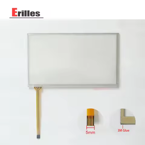 New 4 wire Touch Panel Digitizer Screen For Pioneer AVH-2450BT Car DVD GPS Navigation AVH2450BT