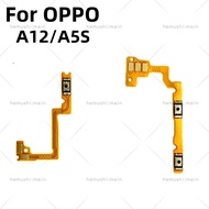 Power ON OFF Key Mute Volume Button Ribbon Flex Cable Replacement For Oppo A5S A12