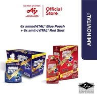 [Bundle Set] Amino VITAL® Blue 100g + Red Shot 45g (6 packs + 6 packs)