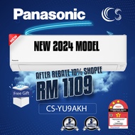 Panasonic 3 STAR ECO INVERTER R32 Air Cond (CS-YU9AKH 1HP / CS-YU12AKH 1.5HP / CS-YU18AKH 2.0HP / CS-YU24AKH 2.5HP)