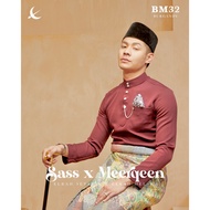 BAJU MELAYU SLIM FIT ELRAH EXCLUSIVE MELAKA red maroon pastel yellow peach burgandy