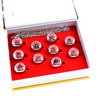 Xiao Organization Ring Itachi Uchiha Itachi Write Round Eye I Love Ropean Ring Anime Merchandise Rin