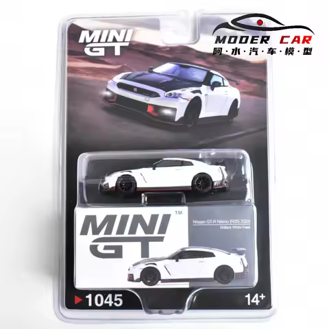 MINIGT TSM 1:64 1045 GTR R35 Diecast Model Car