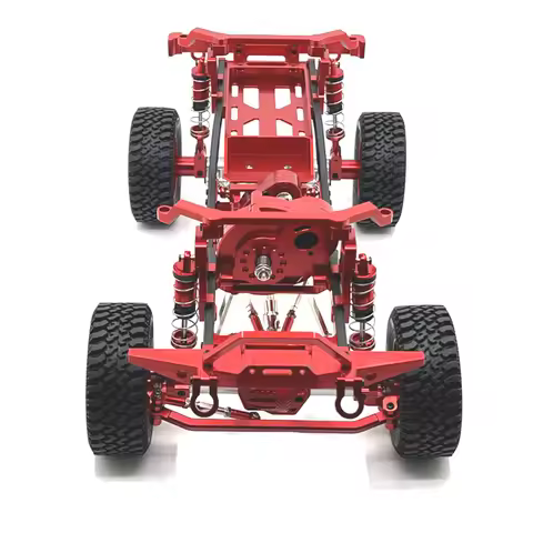 1/12 MN128 Remote Control Car Metal Upgrade Parts: Front and Rear Bumpers, Front Axle Drive Shaft, F