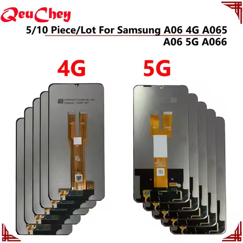 5/10 Piece/Lot For Samsung A06 4G A065 A065F A065M SM-A065F/DS LCD Display Touch Screen Assembly For