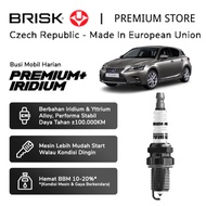 BRISK SPARK PLUG PREMIUM 1 SET = *4 PCS* P11 (1708) MR14YIR-1 LEXUS CT200H 2011