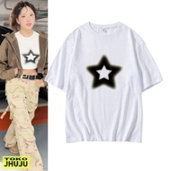 Hyein Nwjs Bunnies Tokki Star Half Tone T-Shirt