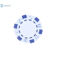 Kudosation 10 Pcs ABS Plastic Poker Chips Casino Texas Hold'em Poker Metal Coins 11.5g Chips Poker G