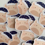 tofi die cut sticker