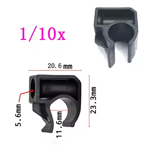 1/10x Handbrake Cable Guide Tube Fixing Clip for Audi VW Halter Bowdenzug Bremse Golf 4 Beetle 6X060